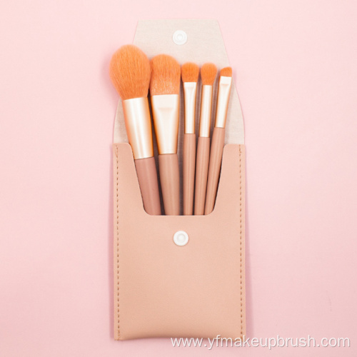 Colourful Set 5 PCS Make Up Brushes